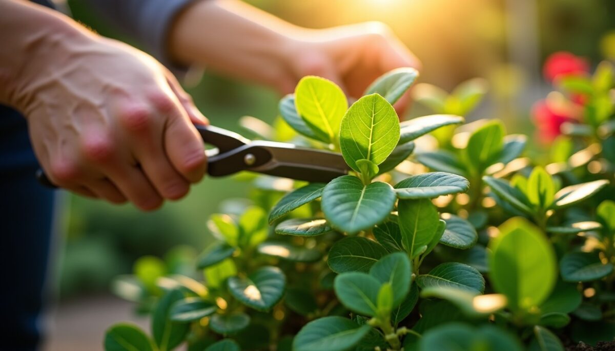 Guide pratique pour tailler un arbre de jade et favoriser sa croissance harmonieuse