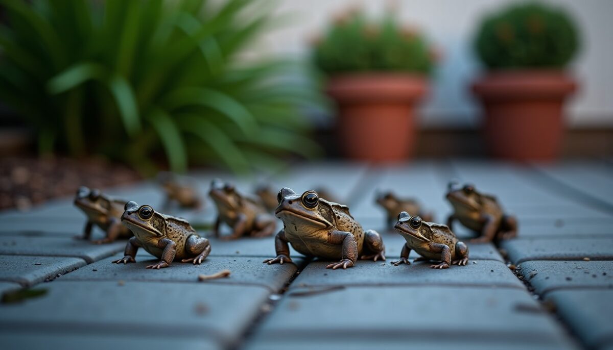 Invasion de crapauds à la maison : astuces naturelles et conseils pratiques pour les éloigner