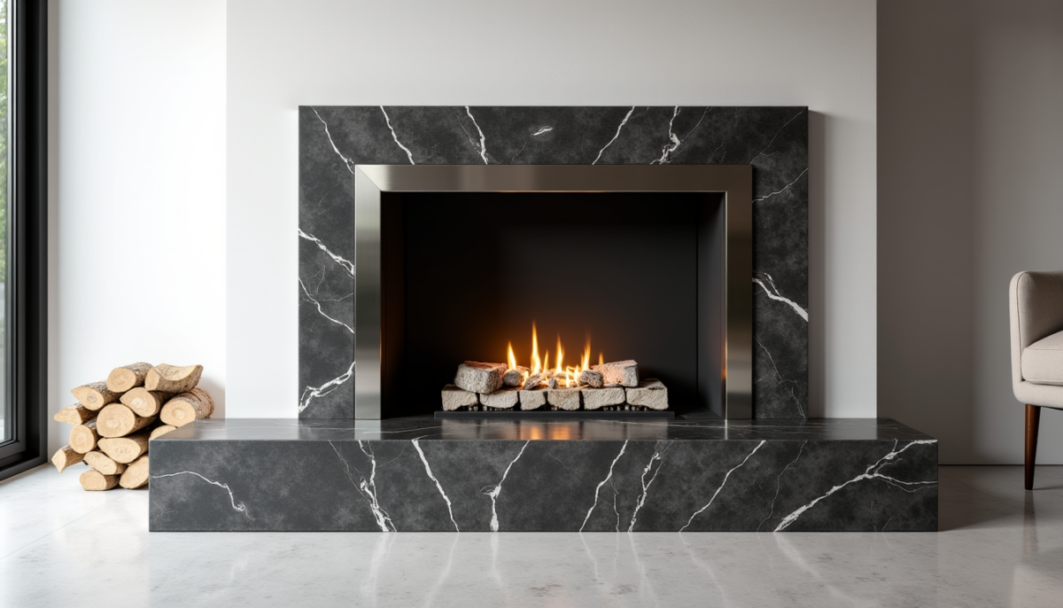 Évaluer la qualité d'un foyer sur mesure avec cheminee-design-fr.com : matériaux et finitions